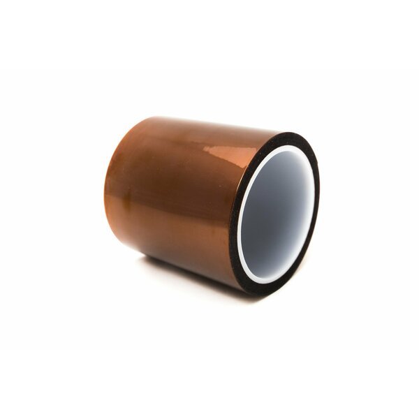 ESD Anti-Static High-Temperature Kapton Tape, 6 In. Wide x 36 Yards Long, Amber, Bertech, Mfr#: KPTLS-6